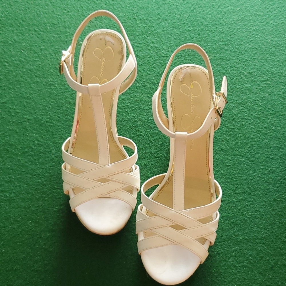 Jessica Simpson wedges